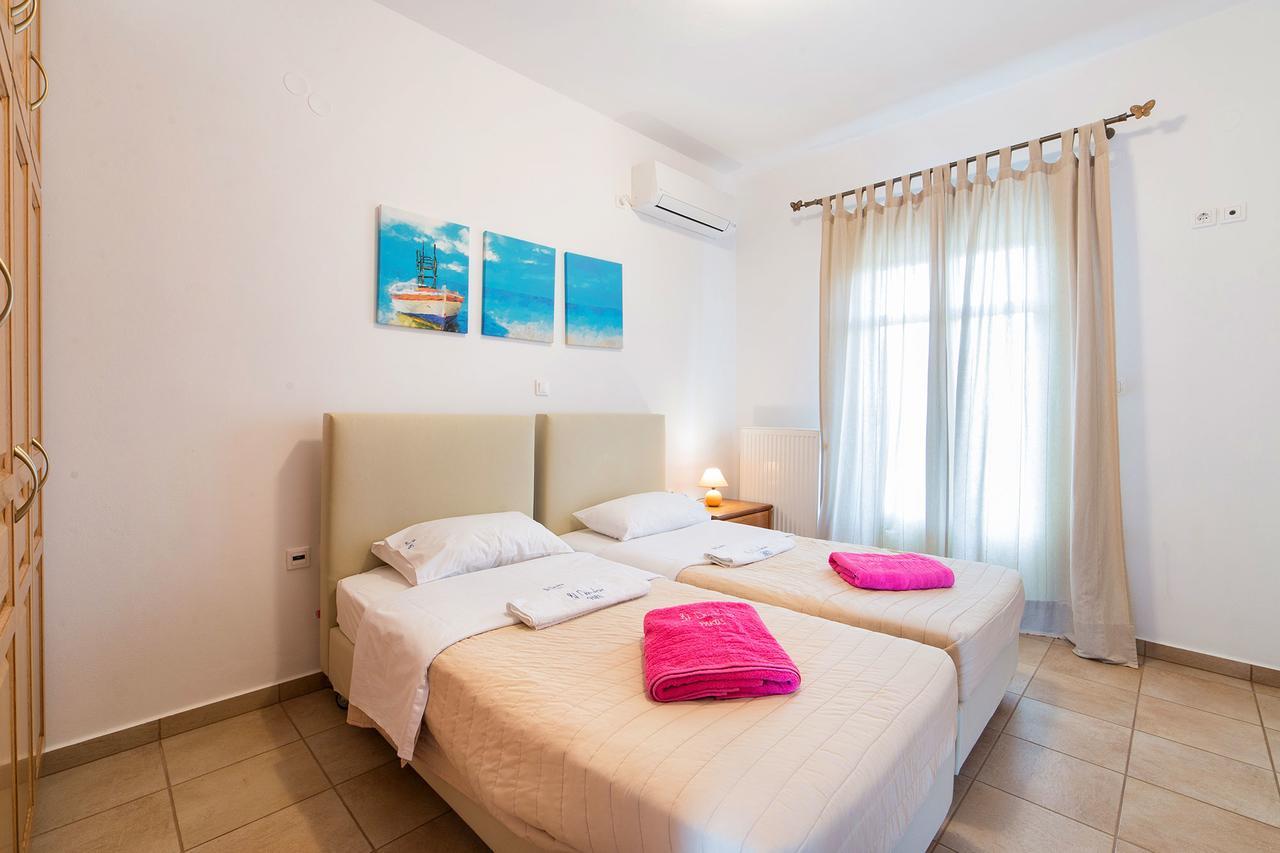 Villa San Dimitrio House On The Beach Logaras Dış mekan fotoğraf